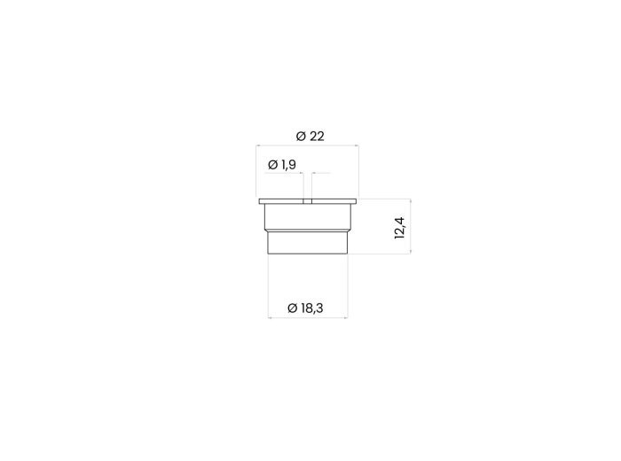 Plug 310 compatible with 24/410 bottles