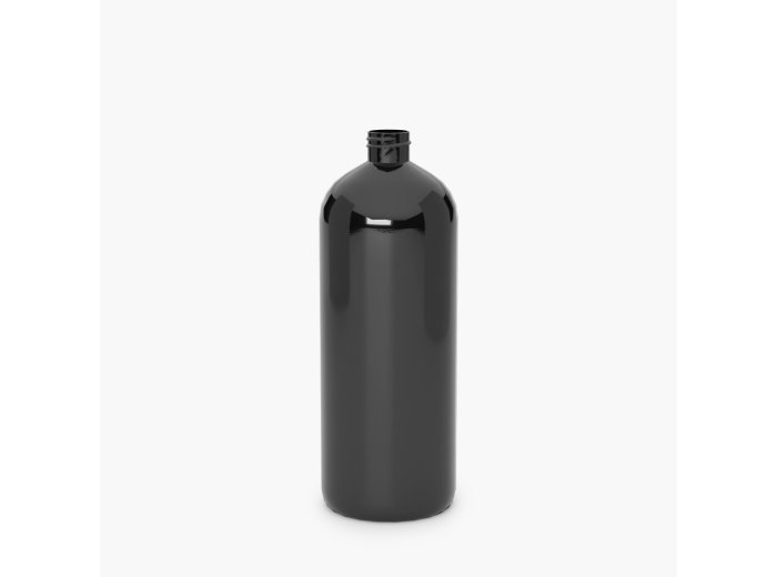 Virgo bottle 1000 ml PET black