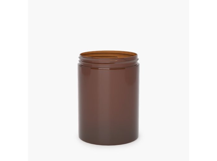 Grus jar 1000 ml PET amber