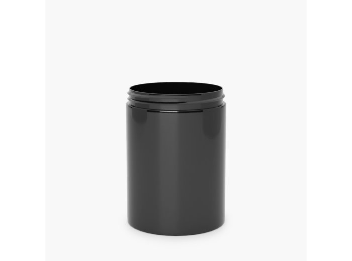 Grus jar 1000 ml PET black