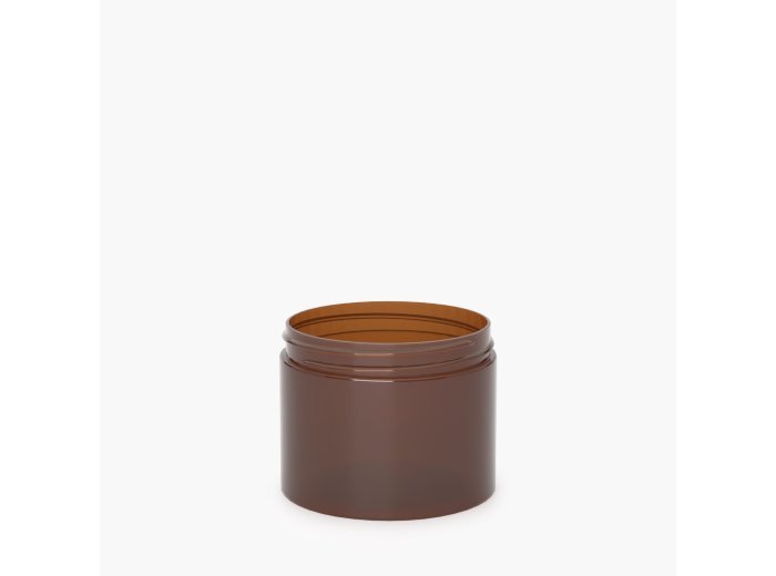Grus jar 500 ml PET amber