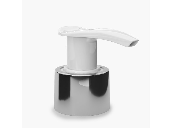 Dispenser 24/410 white and silver