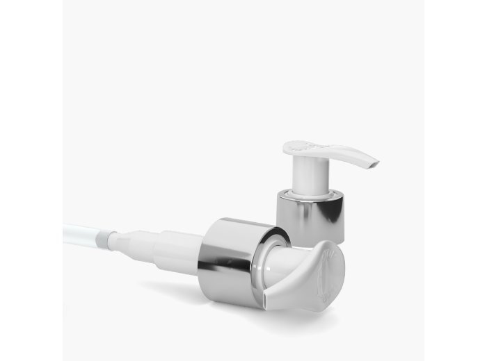 Dispenser 28/410 white and silver