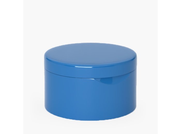 Flip-top Basic ø 50 mm 24/410 in blue PP
