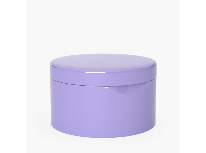 Flip-top Basic ø 50 mm 24/410 in lilac PP