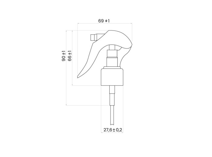 Mini trigger Smart black 24/410