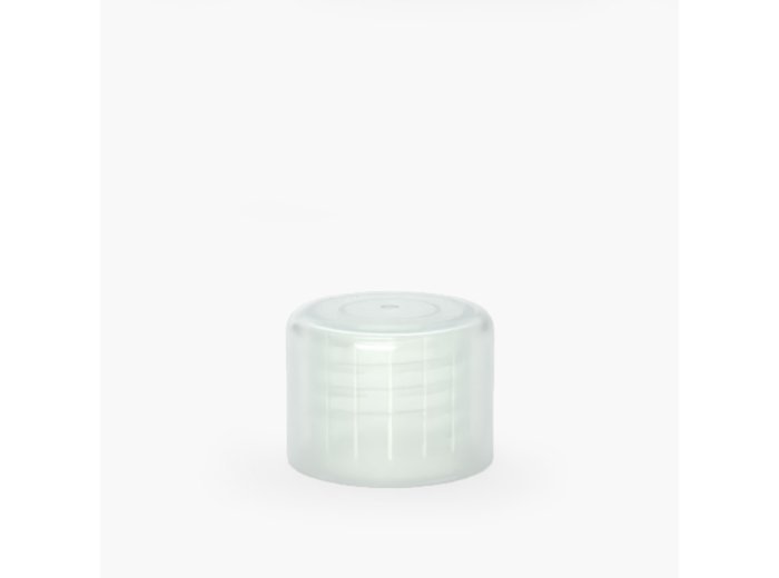Double wall screw cap 18/415 in natural PP