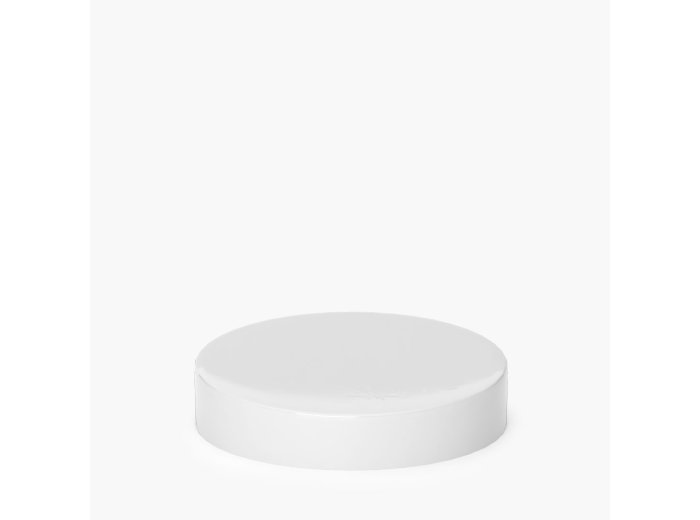 Lid 83/400 in white PP with gasket