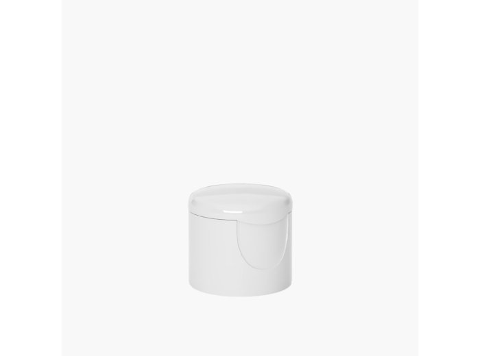 Flip-top Smooth white 18/415