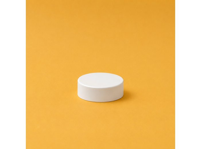 White lid for Flat 10 ml jar