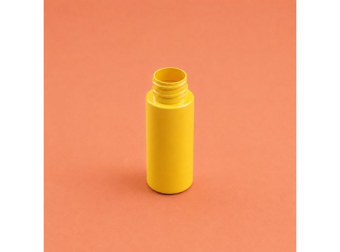 Grus bottle 50 ml PET yellow