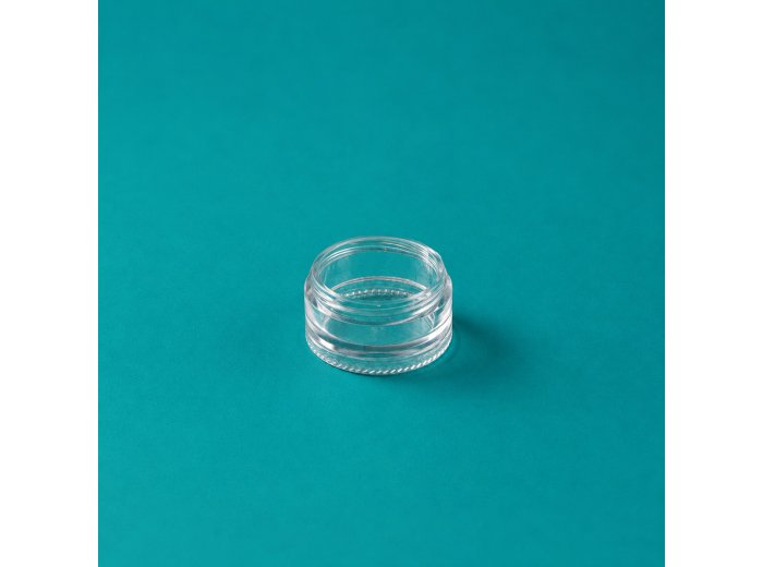 Make-up jar 5 ml transparent