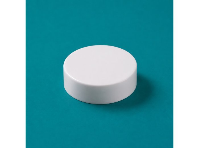 Lid for Flat jar 150 ml shiny white