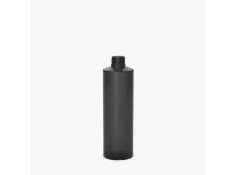 Grus bottle 250 ml PET black transparent