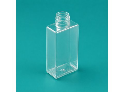 Rettangolo bottle 100 ml PET transparent