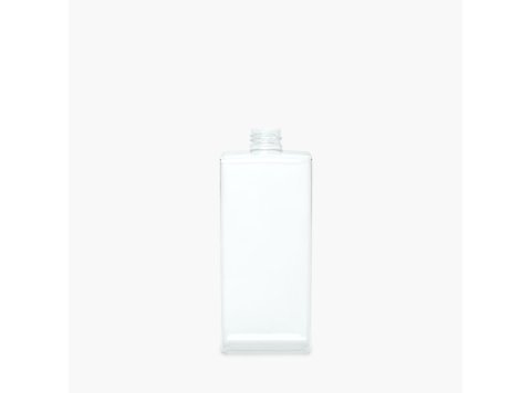 Rettangolo bottle 250 ml PETG transparent