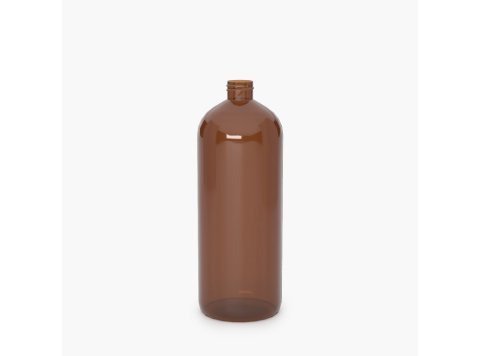 Virgo bottle 1000 ml PET amber