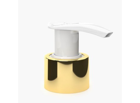 Dispenser 24/410 white and gold