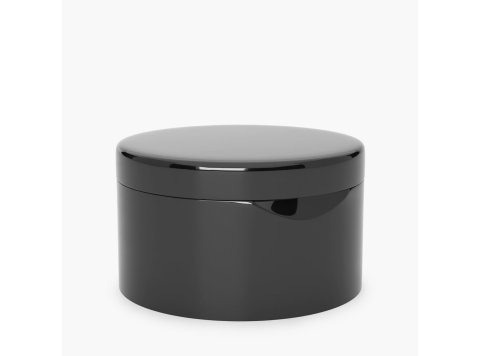 Flip-top Basic ø 50 mm 24/410 in black PP