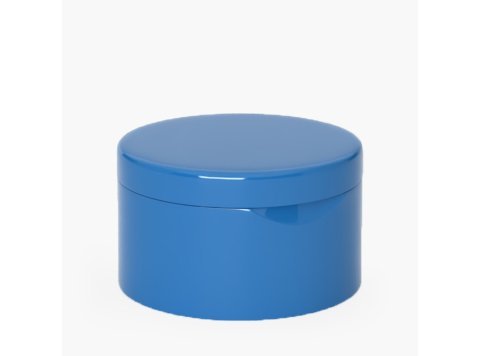 Flip-top Basic ø 50 mm 24/410 in blue PP