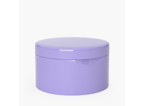 Flip-top Basic ø 50 mm 24/410 in lilac PP