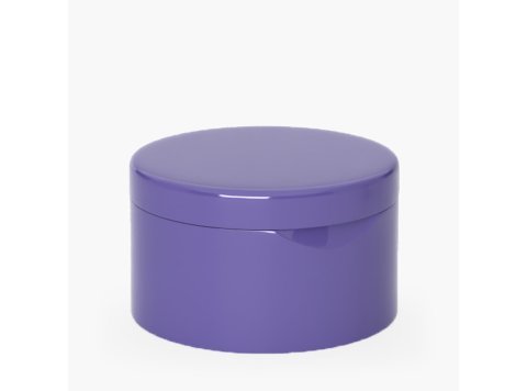 Flip-top Basic ø 50 mm 24/410 in purple PP