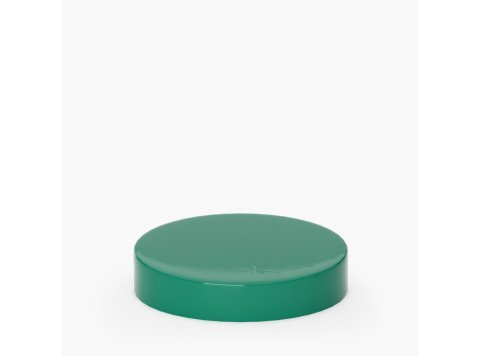 Lid 83/400 in emerald green PP with gasket