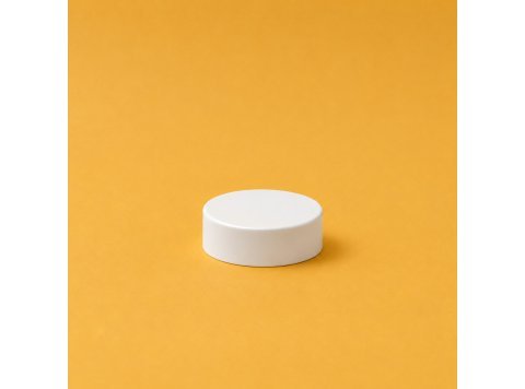 White lid for Flat 10 ml jar