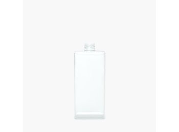 Rettangolo bottle 250 ml PETG transparent