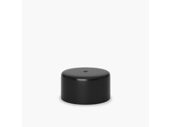 Black Millerighe screw cap 28/410