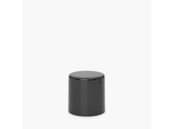 Elena black screw capsule with gasket 24/410