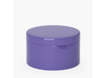 Flip-top Basic ø 50 mm 24/410 in purple PP