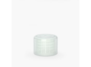 Double wall screw cap 18/415 in natural PP