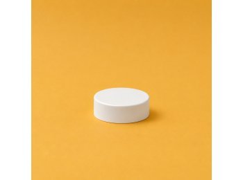 White lid for Flat 10 ml jar
