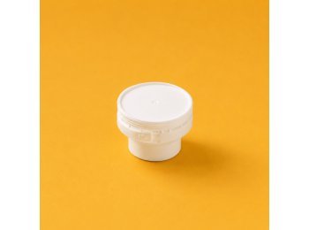 Snap-on cap for white rigid tube 46 ml