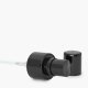 Spray pump 24/410 black with black cap