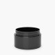Grus jar 100 ml PET black
