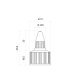 White trichological spout 24/410