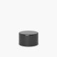 Smooth screw capsule with gasket 24/410 black