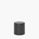 Elena black screw capsule with gasket 24/410