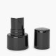 Spray pump 24/410 black with black cap