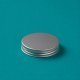 Lid 66/400 silver aluminium with gasket for jars