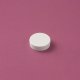White matte lid for Flat 50 ml jar