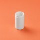 Bottle airless Mezzo Round white 30 ml in recycled PP