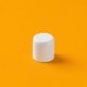 Rolly roll-on cap glossy white