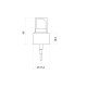 Spray pump 24/410 white with transparent overcap